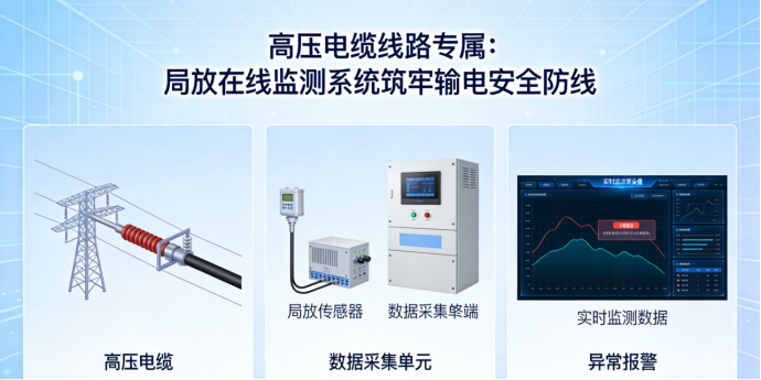 高压电缆线路专属：局放在线监测系统筑牢输电安全防线