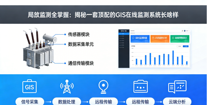 局放监测全掌握：揭秘一套顶配的GIS在线监测系统长啥样
