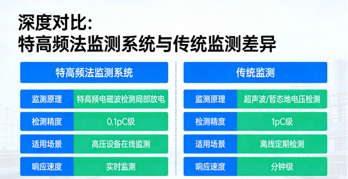 深度对比：特高频法监测系统与传统监测差异