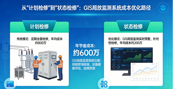 从“计划检修”到“状态检修”：GIS局放监测系统如何帮电网公司每年省下数百万？