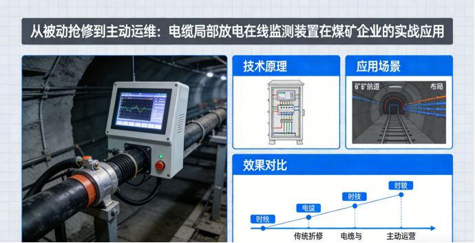 从被动抢修到主动运维：电缆局部放电在线监测装置在煤矿企业的实战应用