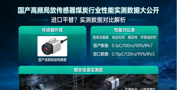 国产高频局放传感器在煤炭行业的性能实测数据大公开