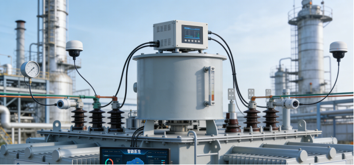 石油化工变压器装上“智能医生”，全天候在线监测保平安！