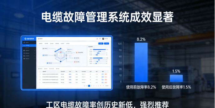 用了这套系统，我们工区的电缆故障率创了新低，必须推荐