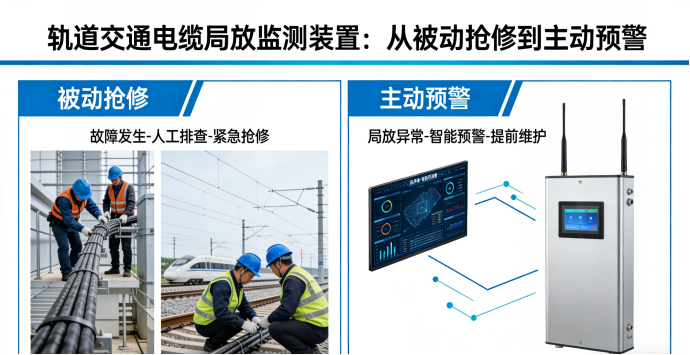 从“被动抢修”到“主动预警”，这套轨道交通电缆局放监测装置立大功了