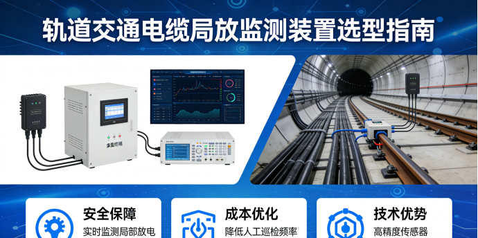 既要安全又要降本？轨道交通电缆局放监测装置，这么选就对了