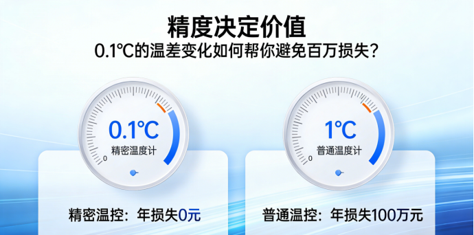 精度决定价值：0.1℃的温差变化，如何帮你避免百万损失？