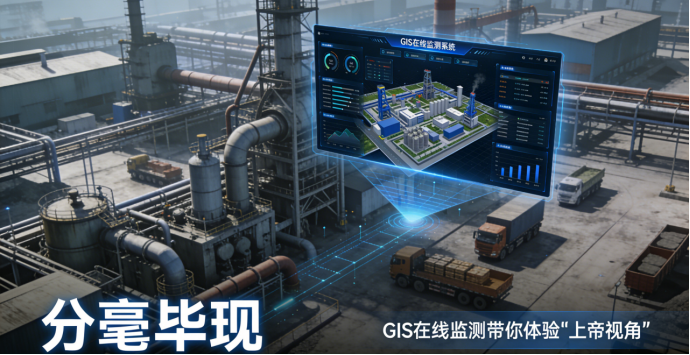 冶金厂区“分毫毕现”，GIS在线监测带你体验“上帝视角”