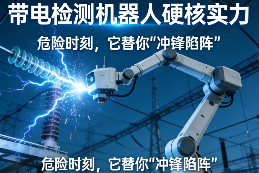 危险时刻，它替你“冲锋陷阵”：带电检测机器人的硬核实力