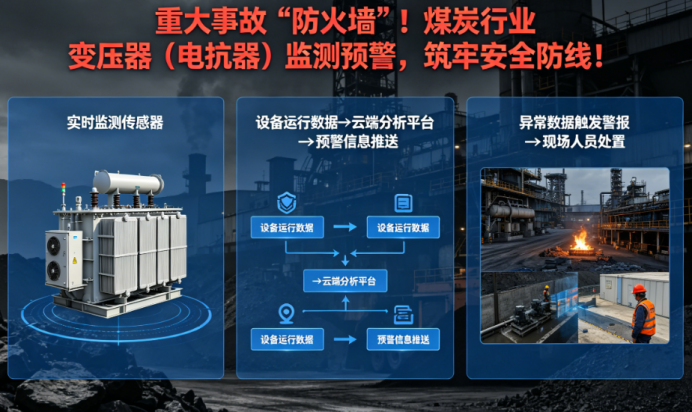 重大事故”防火墙”！煤炭行业变压器（电抗器）监测预警，筑牢安全防线！