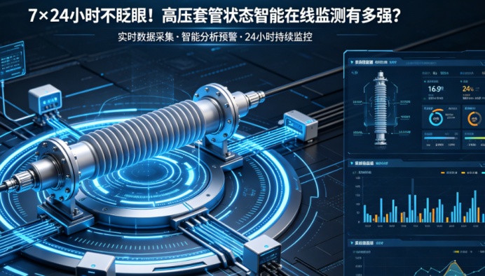 7×24小时不眨眼！高压套管状态智能在线监测有多强？