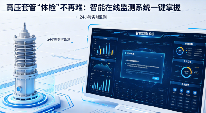 高压套管“体检”不再难：智能在线监测系统一键掌握