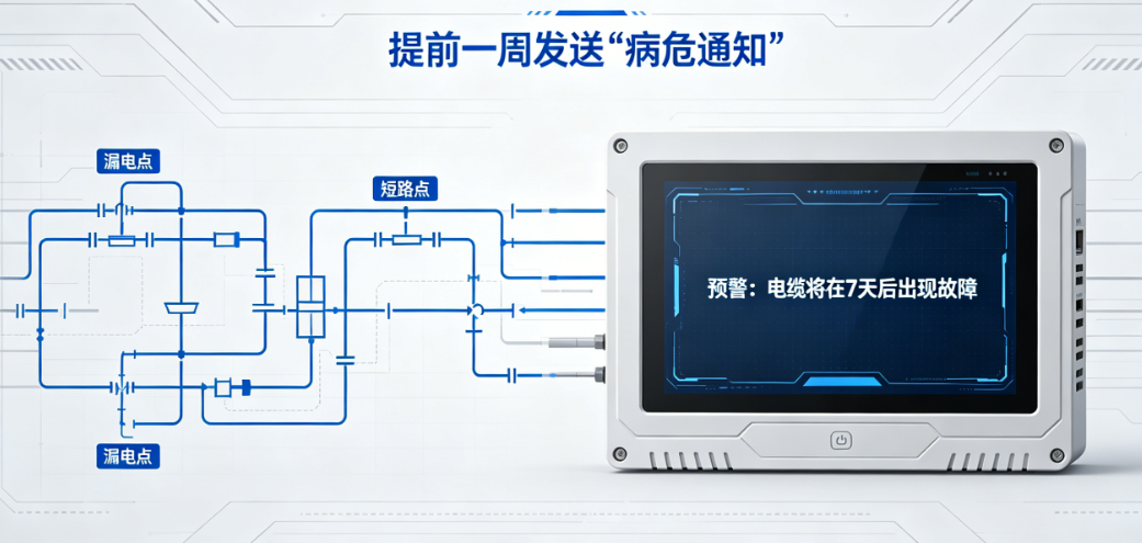 电缆漏电、短路怕了？这套系统提前一周发“病危通知”