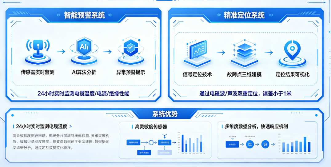 数据中心电缆故障早知道：智能预警 + 精准定位系统全攻略