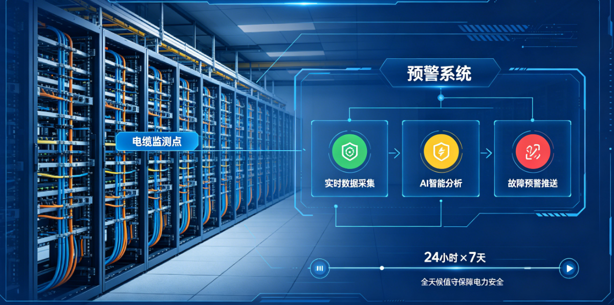 数据中心电力哨兵：电缆故障预警系统全天候值守