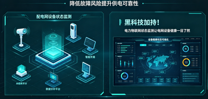 电力物联网状态监测赋能运维，降低故障风险提升供电可靠性
