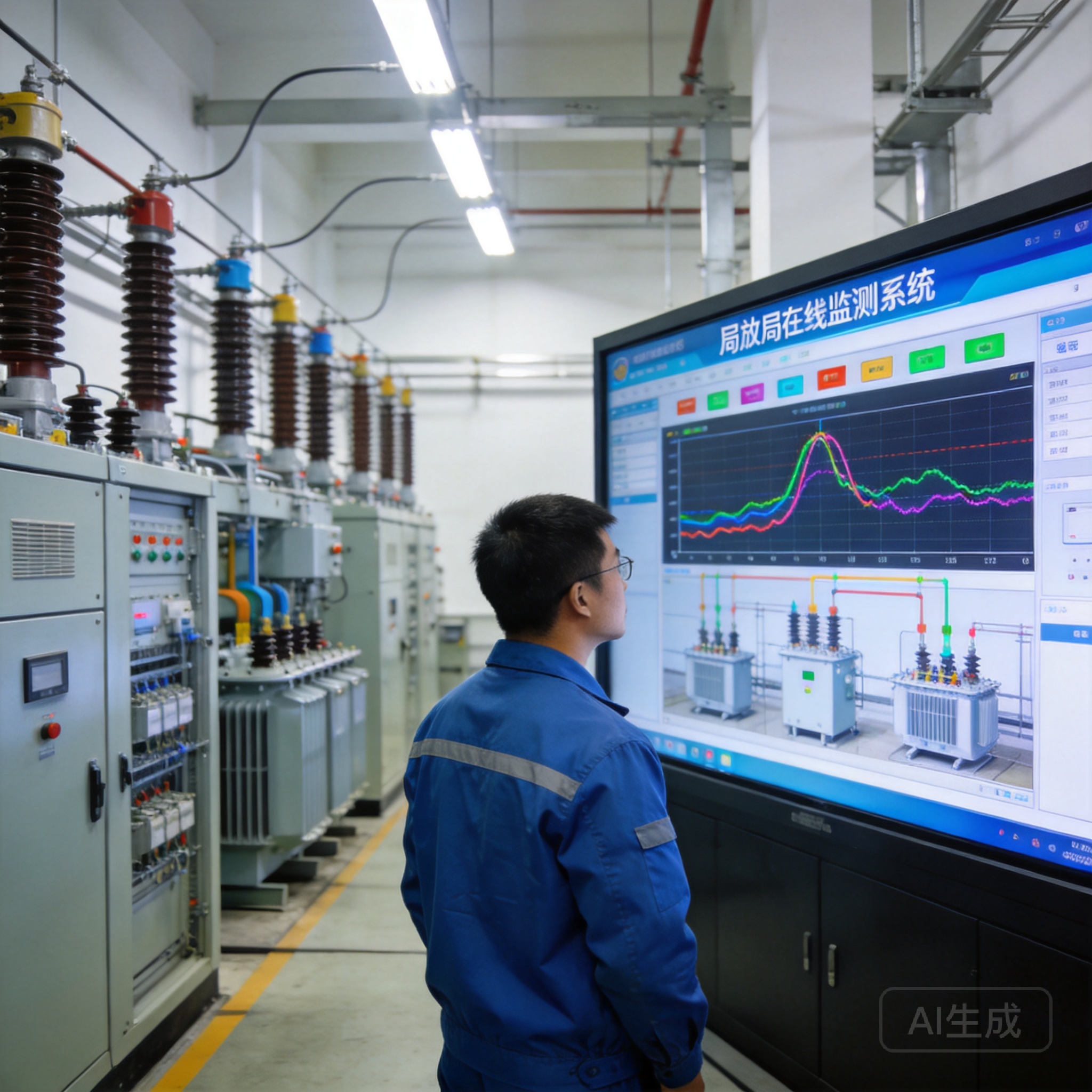 低成本局放在线监测系统：西安10kV