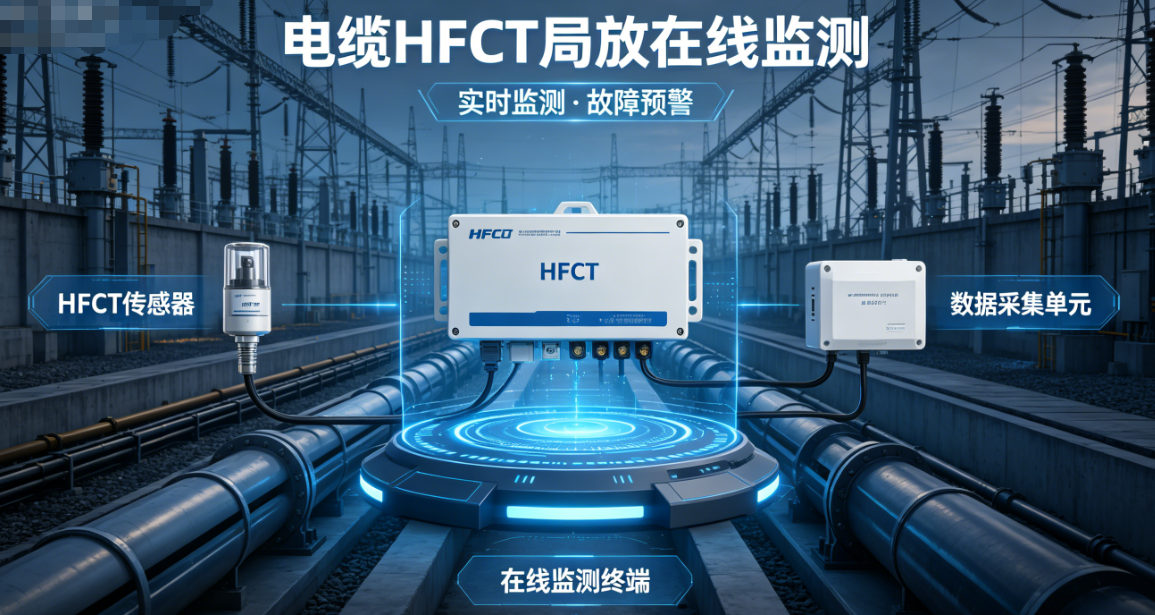 直埋高压电缆为什么首选HFCT局放在线监测？对比隧道电缆工况详解