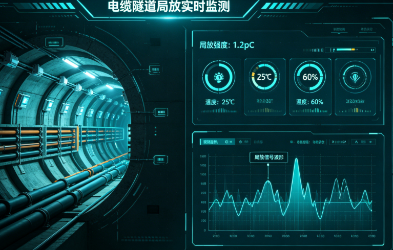 单模态VS多模态局放监测，电缆隧道该如何选型对比