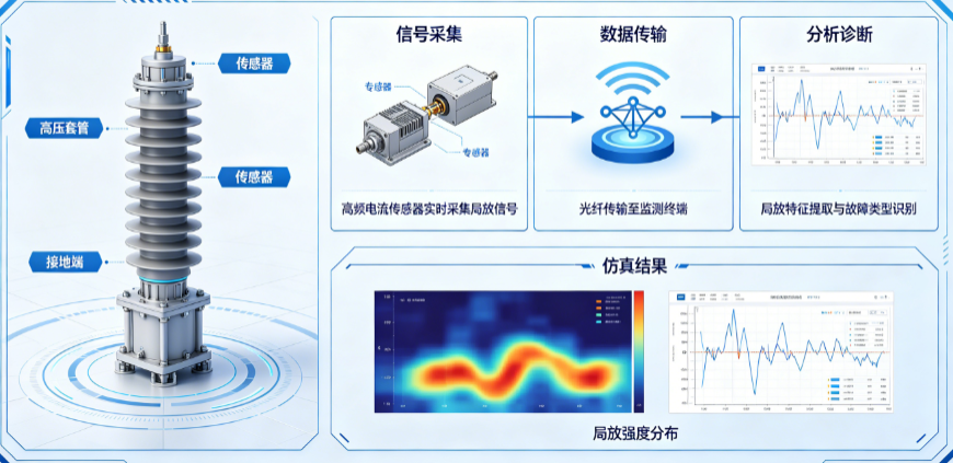 变压器套管局放典型故障案例复盘：依托在线监测数据精准定位缺陷