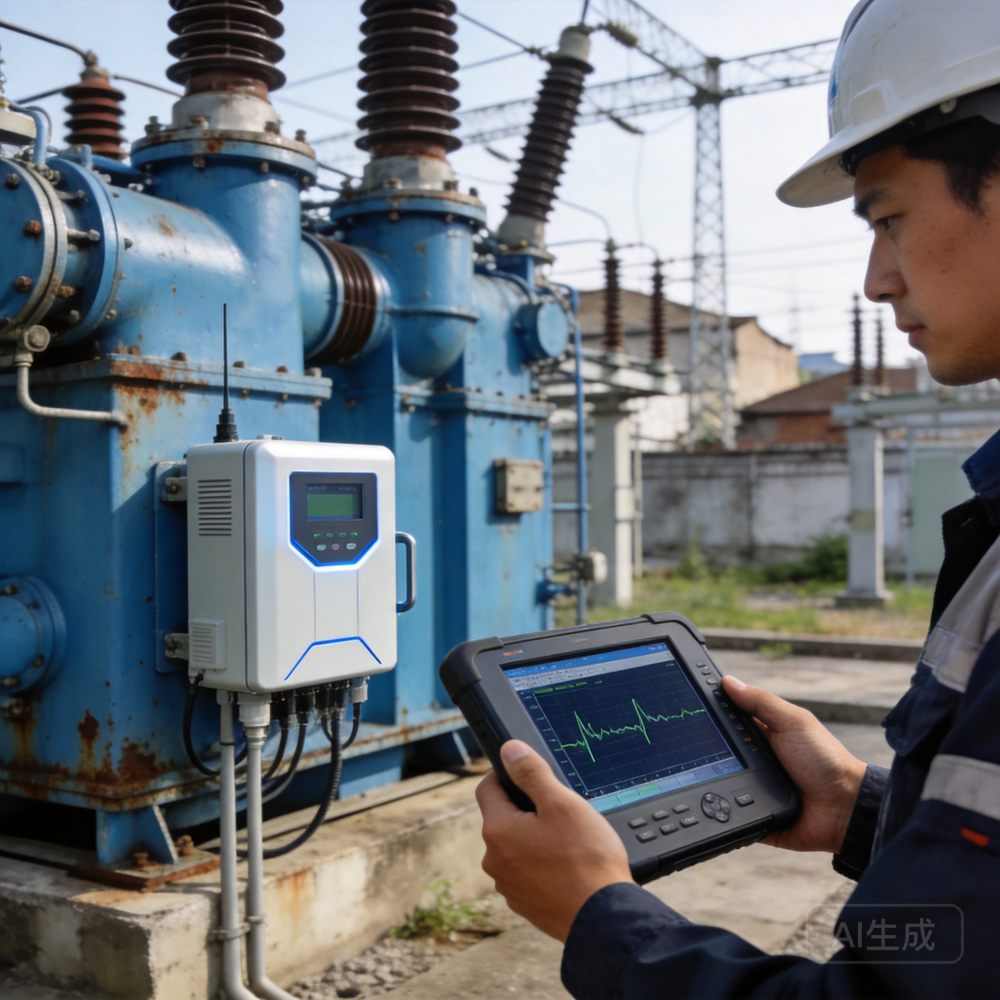 GIS 局部放电在线监测系统:老旧城区110kV-220kV传统GIS运维升级难?精准的GIS局部放电在线监测支持无缝增量接入现有平台-自动配图