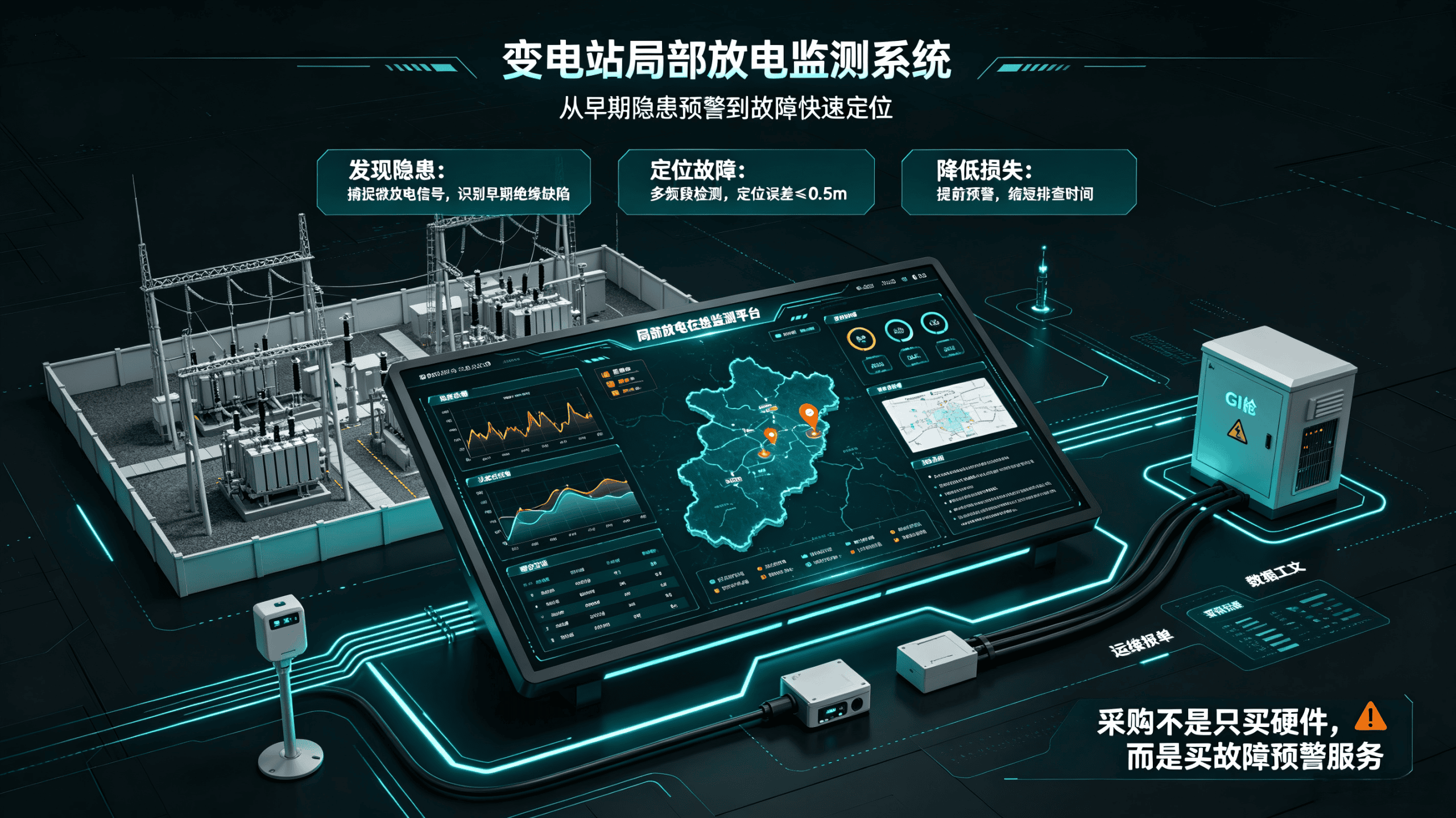 担心局放系统过不了电网验收？局部放电监测电网认可系统